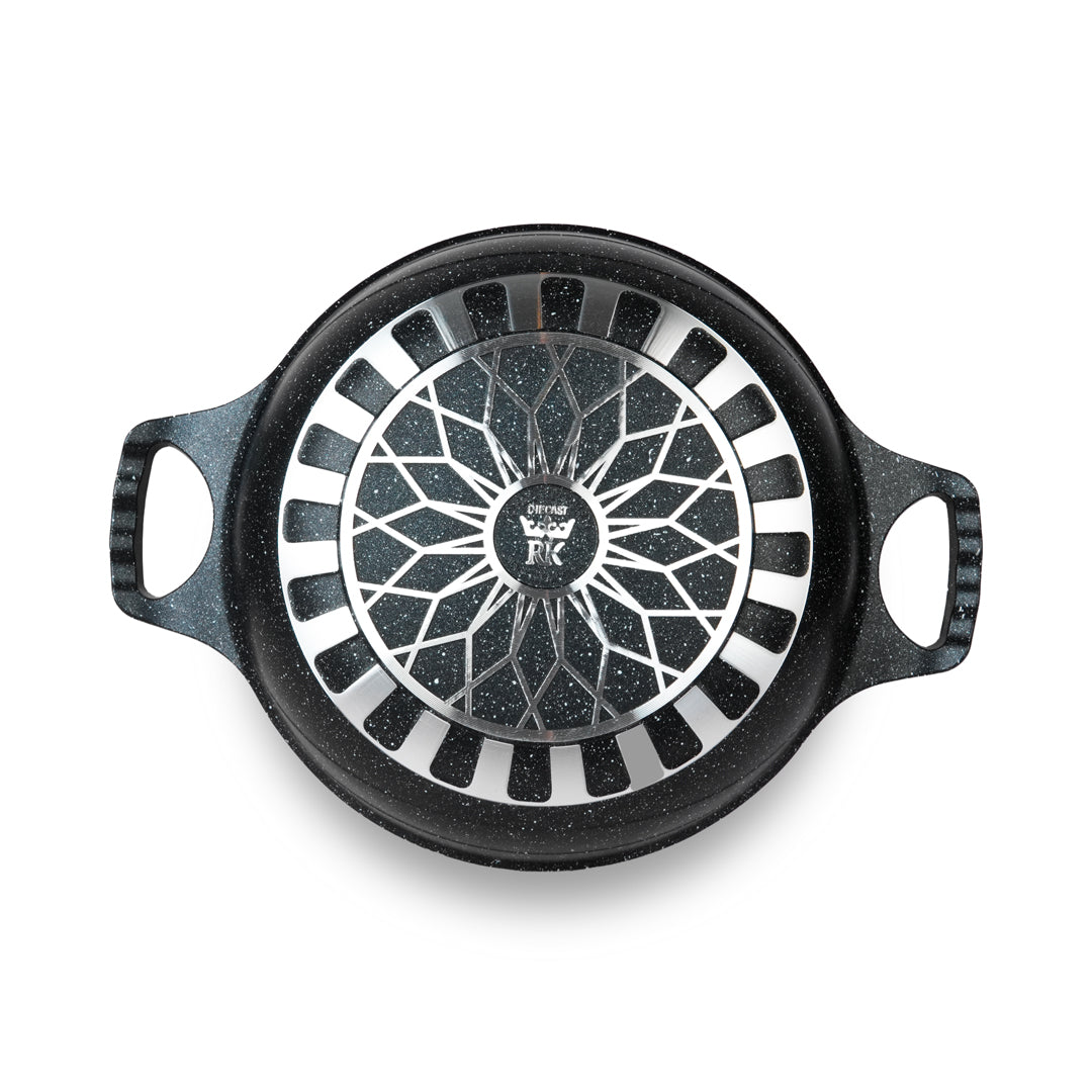 5pcs Die-Cast Wok (Karahi) with 5 Colors & 2 Sizes