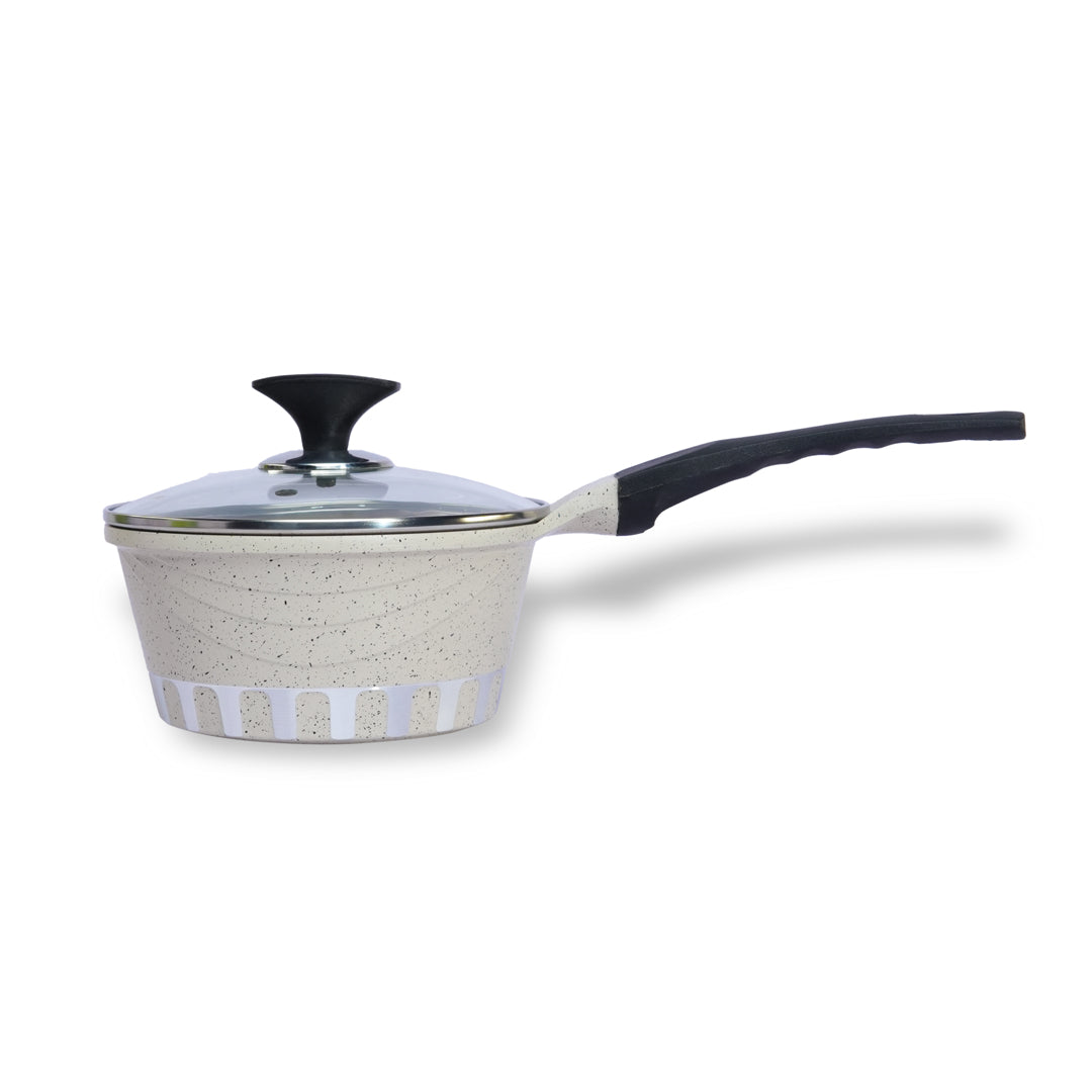 2pcs Die-Cast Sauce Pan with 4 Colors & 2 Sizes