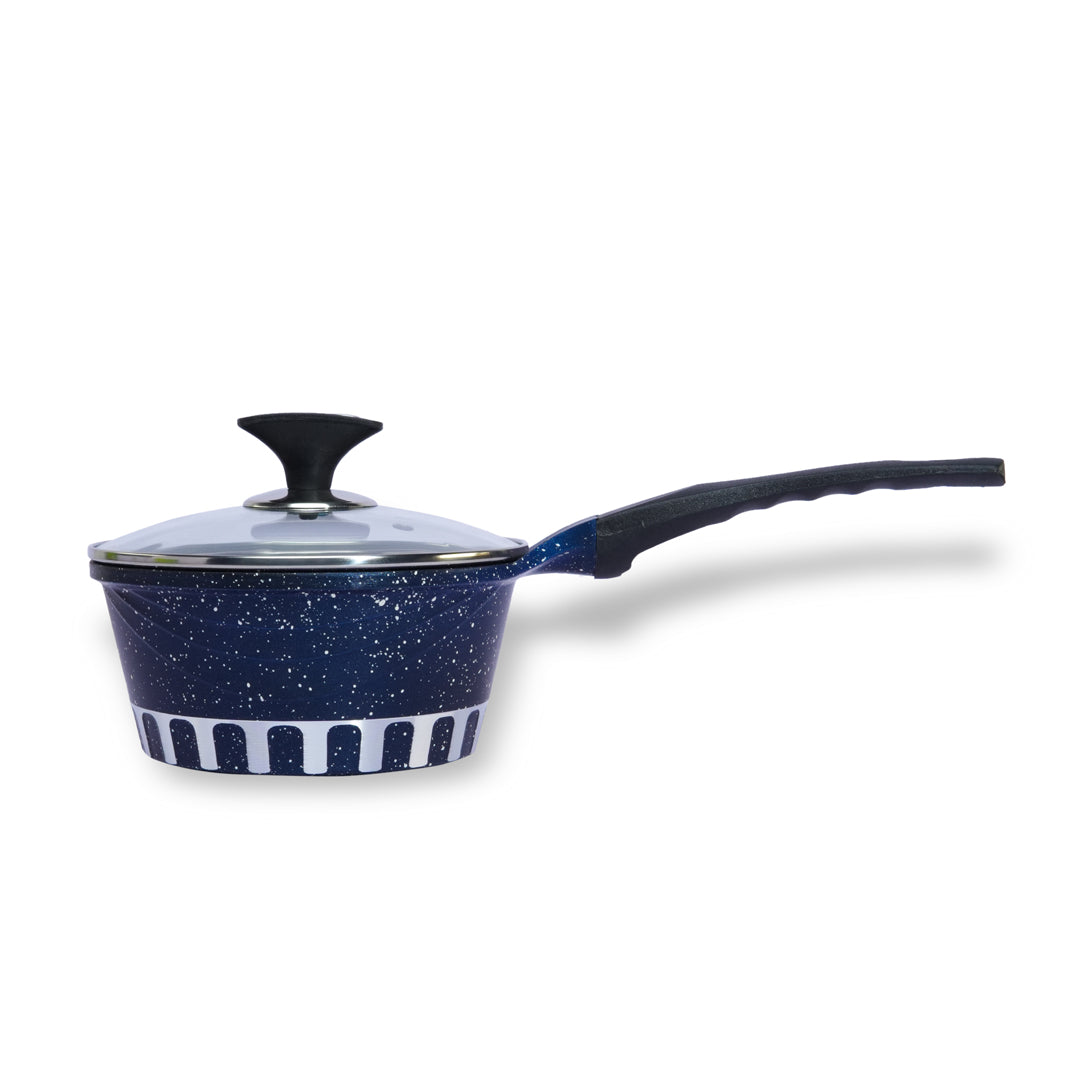 2pcs Die-Cast Sauce Pan with 4 Colors & 2 Sizes