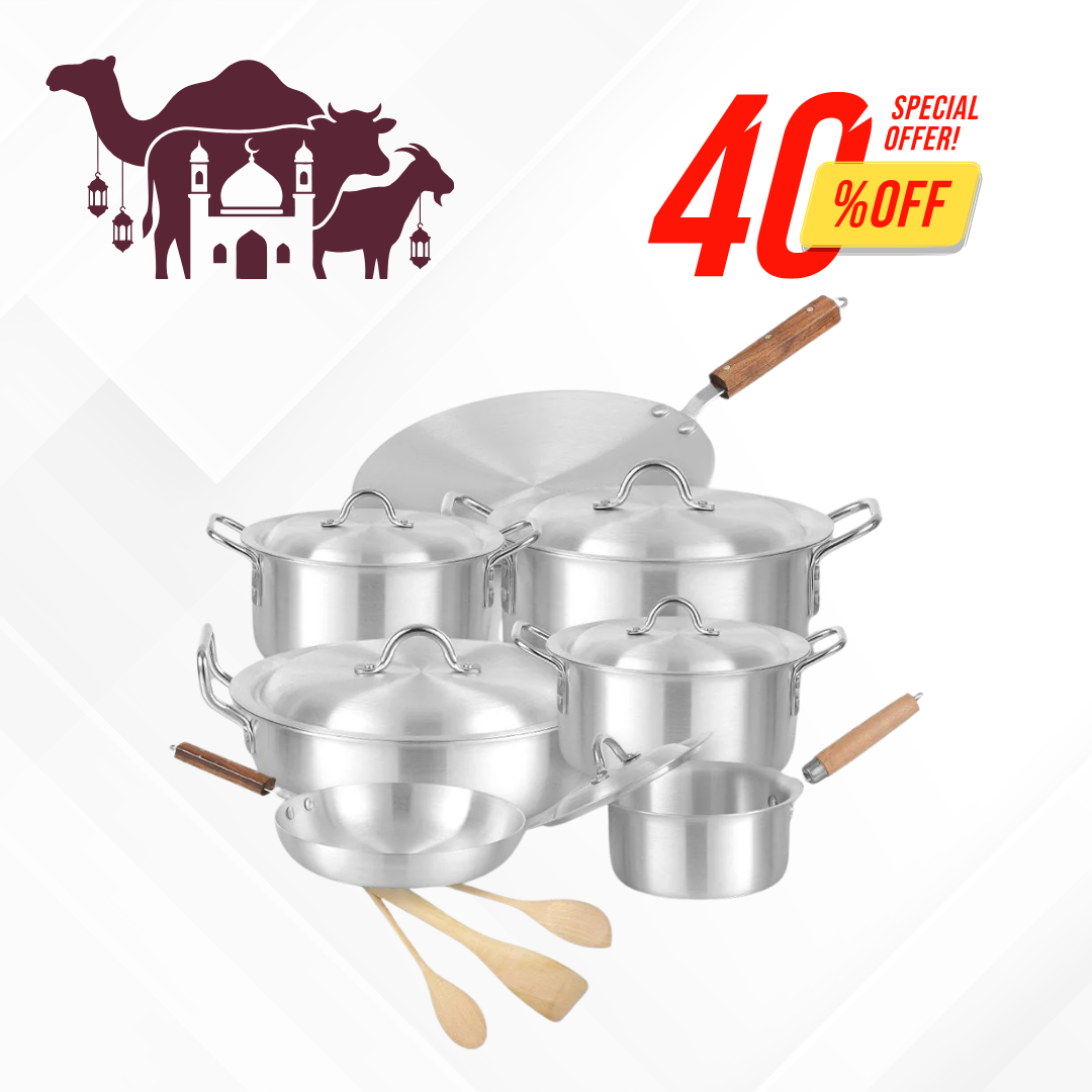 Mega gift set Premium quality (15pcs Aluminium Metal Finish)
