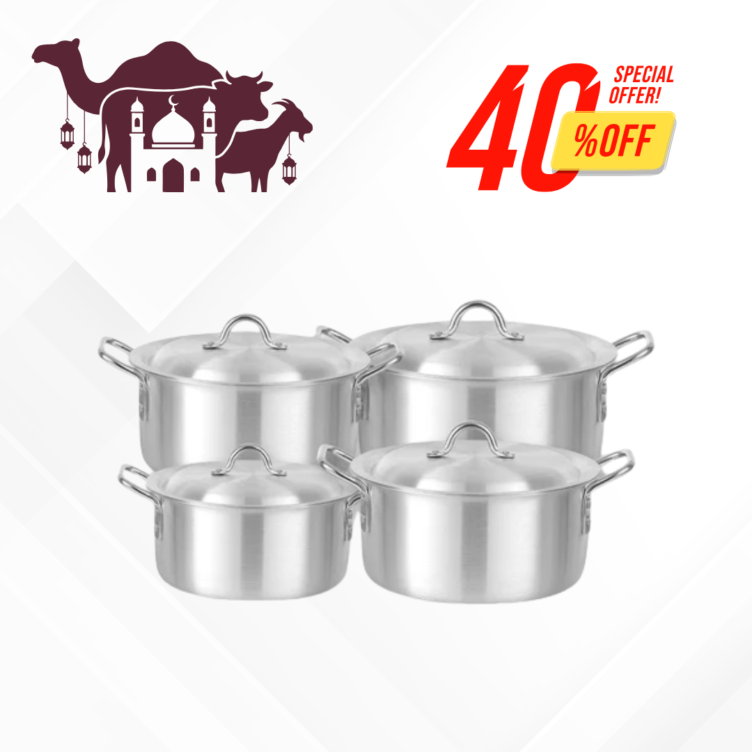 Supreme Set 7-10 (8 Pcs Aluminium Metal Finish)
