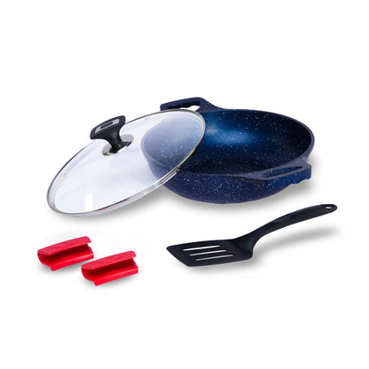 5pcs Die-Cast Wok (Karahi) with 5 Colors & 2 Sizes