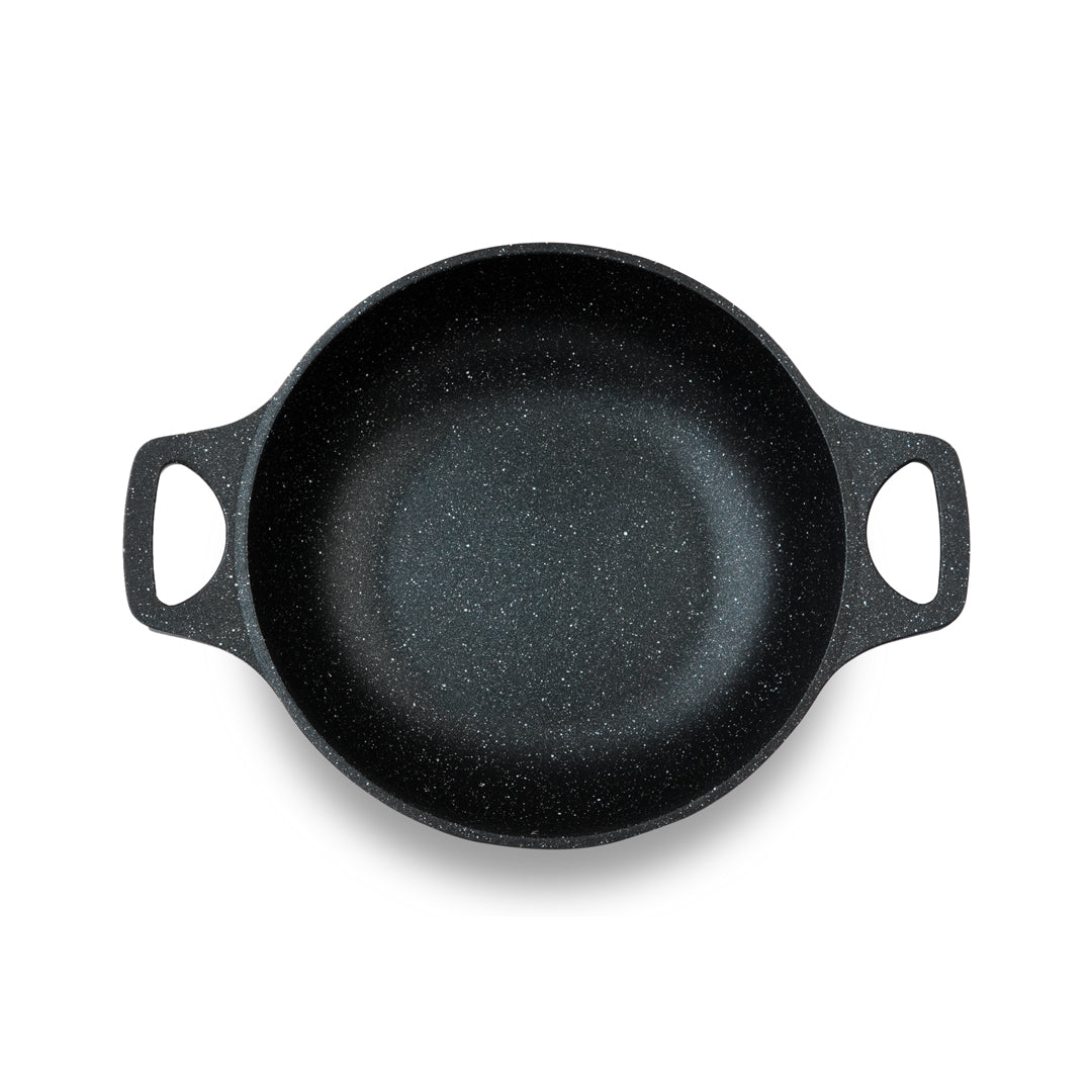 5pcs Die-Cast Wok (Karahi) with 5 Colors & 2 Sizes