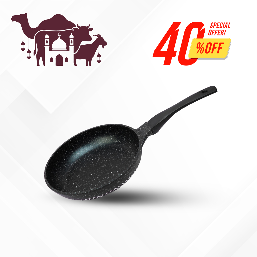 Die-Cast Fry Pan with 5 Colors & 2 Sizes