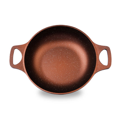 5pcs Die-Cast Wok (Karahi) with 5 Colors & 2 Sizes