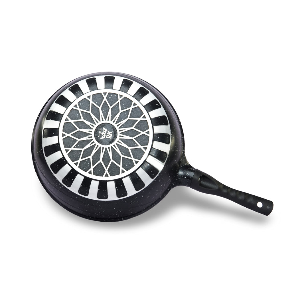 2pcs Die-Cast Super Wok with 4 Colors & 2 Sizes