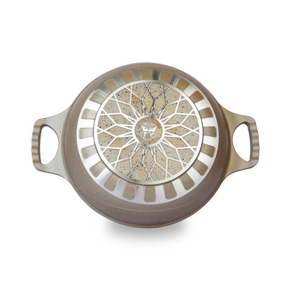 5pcs Die-Cast Wok (Karahi) with 5 Colors & 2 Sizes