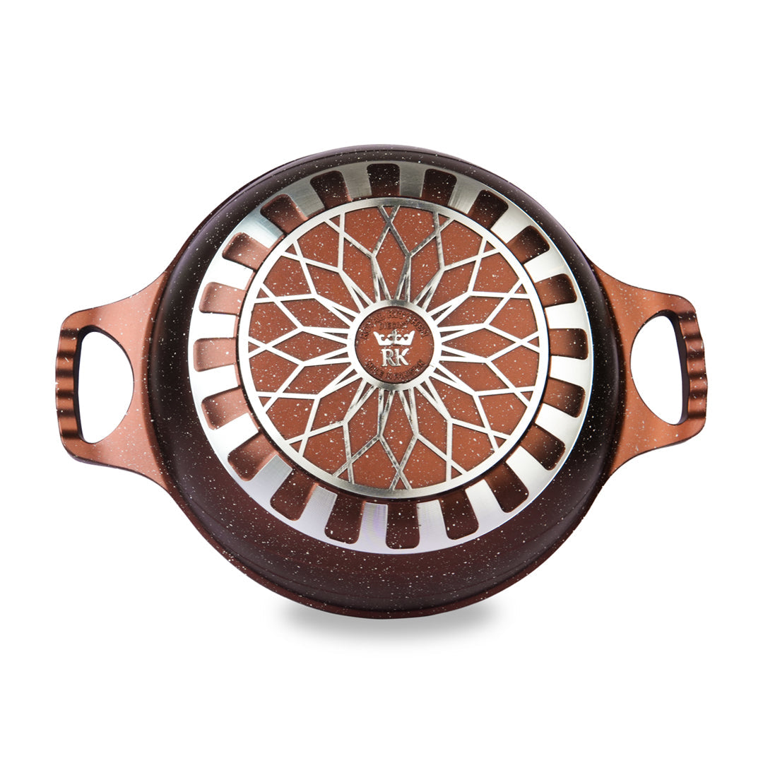 5pcs Die-Cast Wok (Karahi) with 5 Colors & 2 Sizes