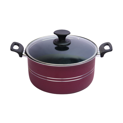 15pcs with 2 Colors Diamond Non-Stick cookware set