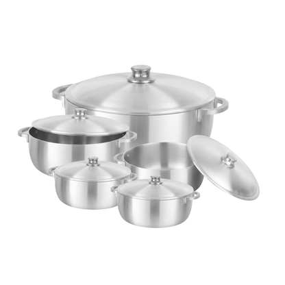 10pcs Metal Finish Kaldero Set