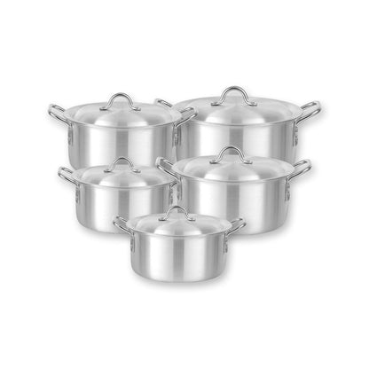 Super Set 2-6 (10Pcs Aluminium Metal Finish)