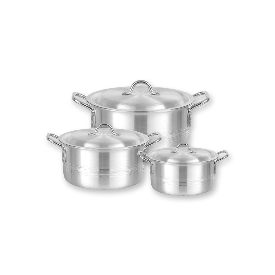 Supreme Set 5-7 (6 Pcs Aluminium Metal Finish)
